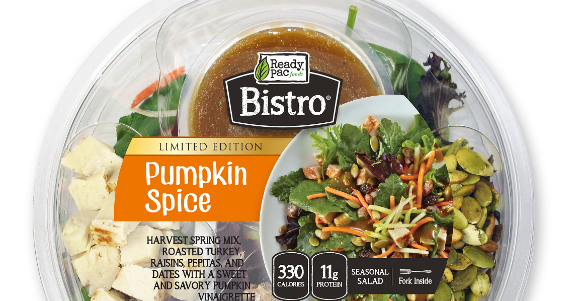 Pumpkin Spice Bistro Bowl; Ready Pac Foods CMO on fall flavors and what makes a successful LTO