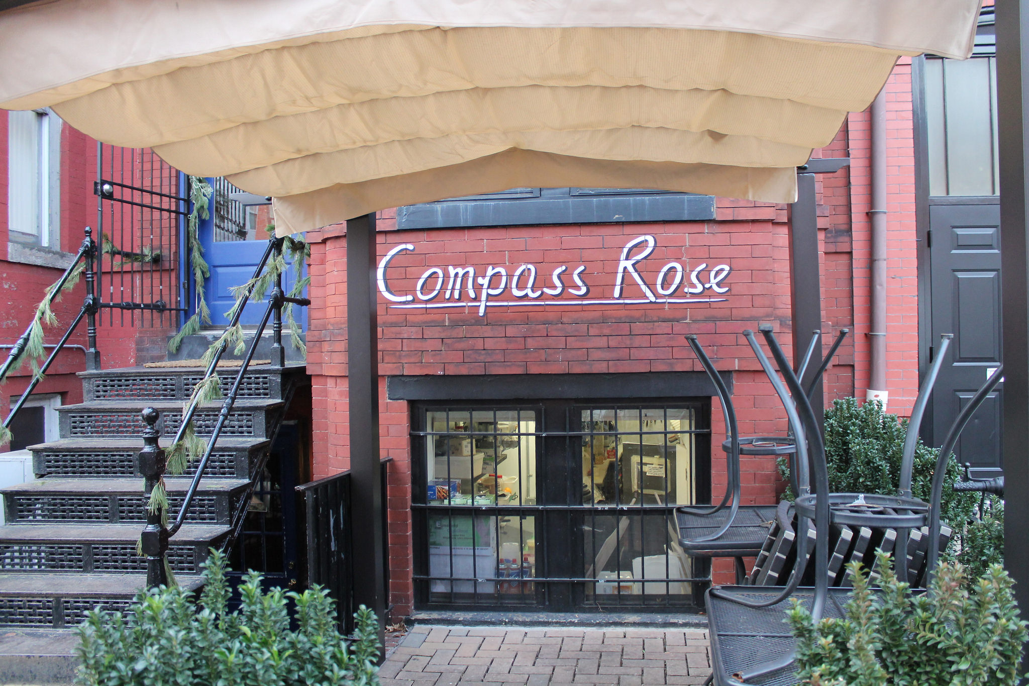 How entrepreneurs built a few of D.C.’s top eateries (Image: Exterior of Compass Rose in Washington, D.C.)
