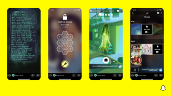 Snapchat's augmented reality Ghost Game