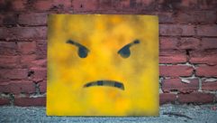 angry face block/emoji talk about SEL with parents