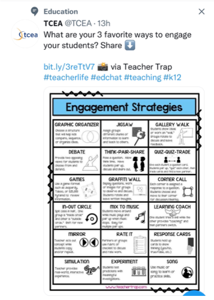 Teacher Trap via TCEA/Twitter