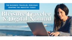 Digital nomad and bleisure travler persona