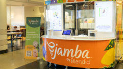 An automated Jamba by Blendid kiosk at Grady Memorial Hospital in Atlanta